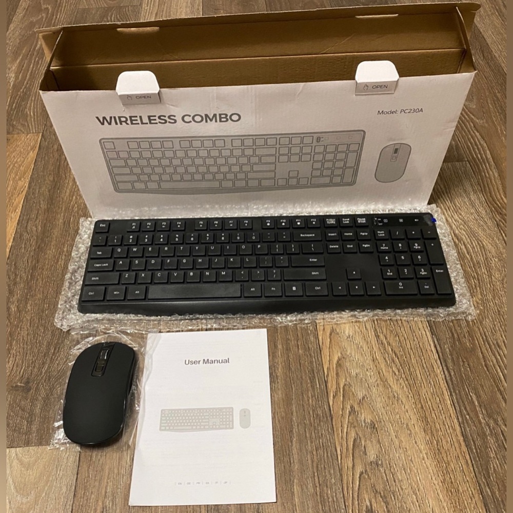 Wireless Keyboard & Mouse Combo | Model PC230A